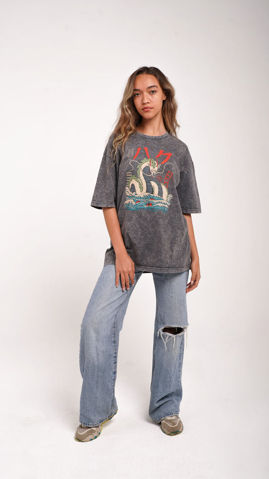 Dragon washed t-shirt