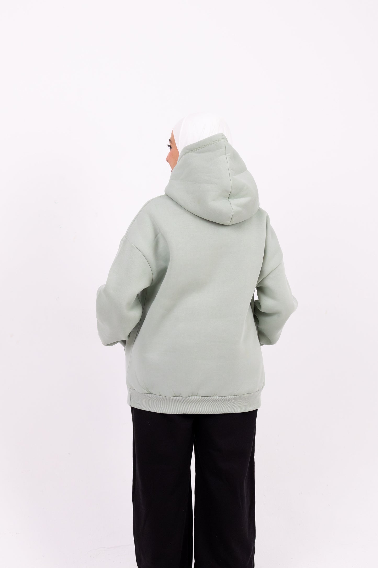 Mint basic hoodie