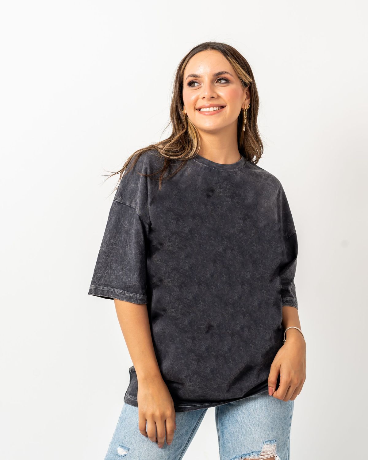 washed basic t-shirt