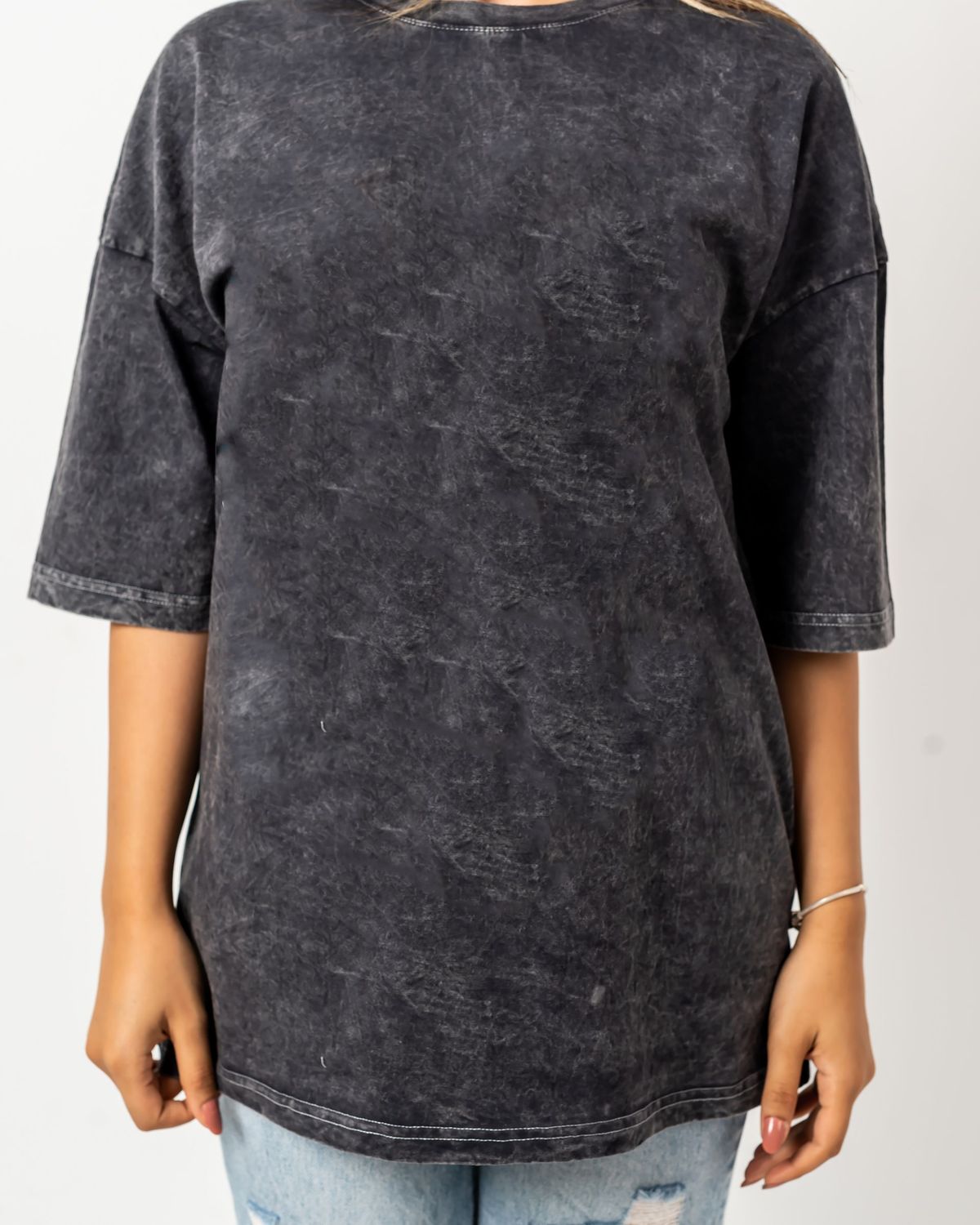 washed basic t-shirt