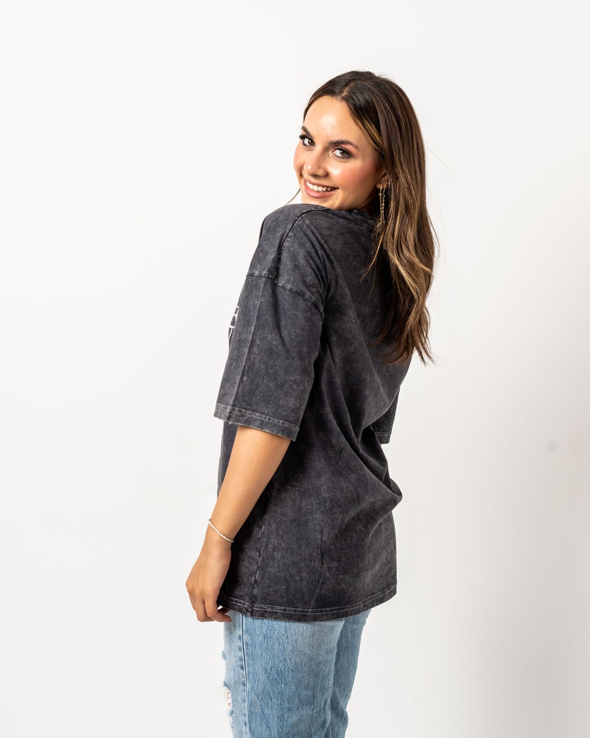 washed basic t-shirt
