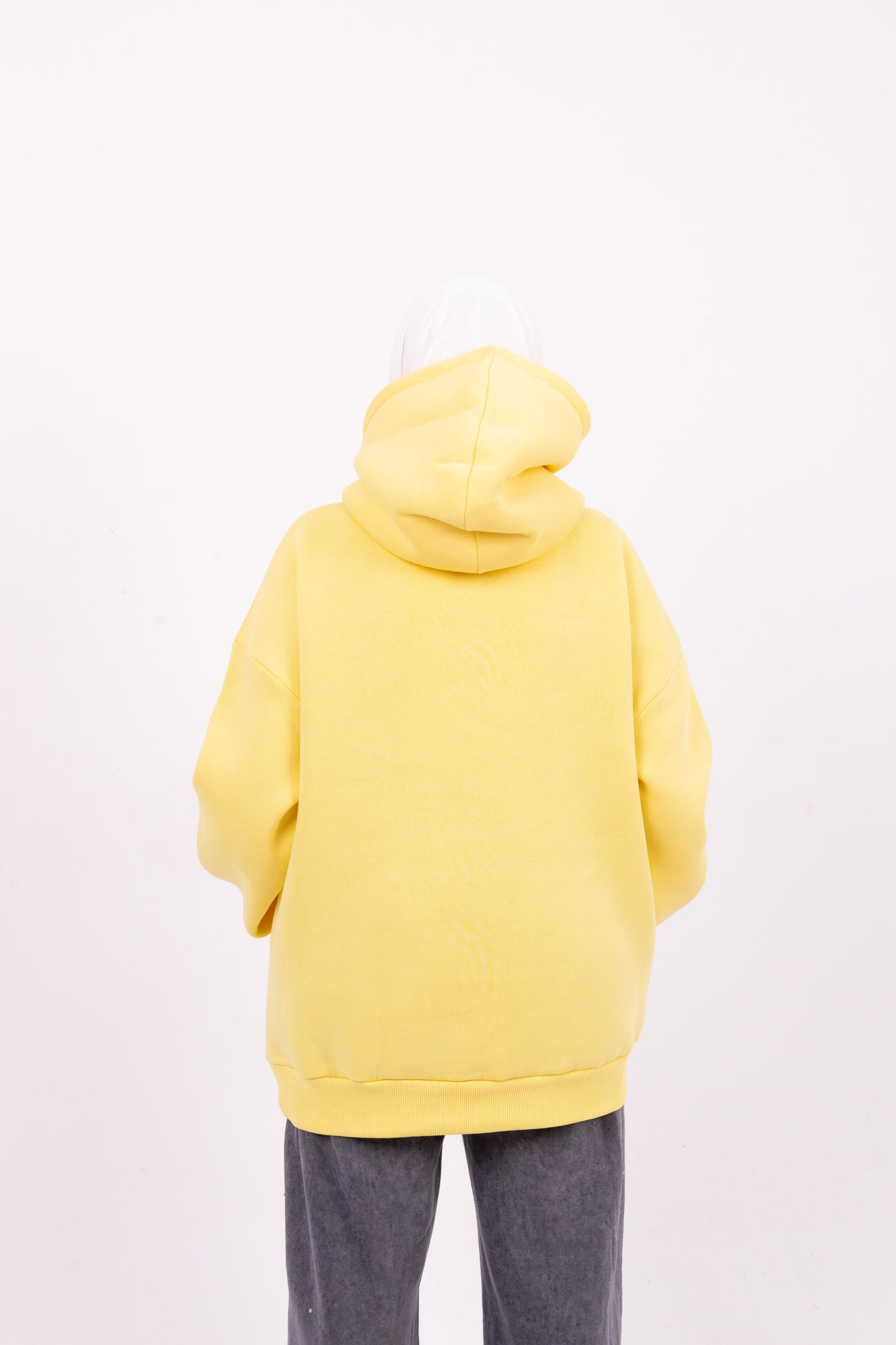Baby yellow basic hoodie
