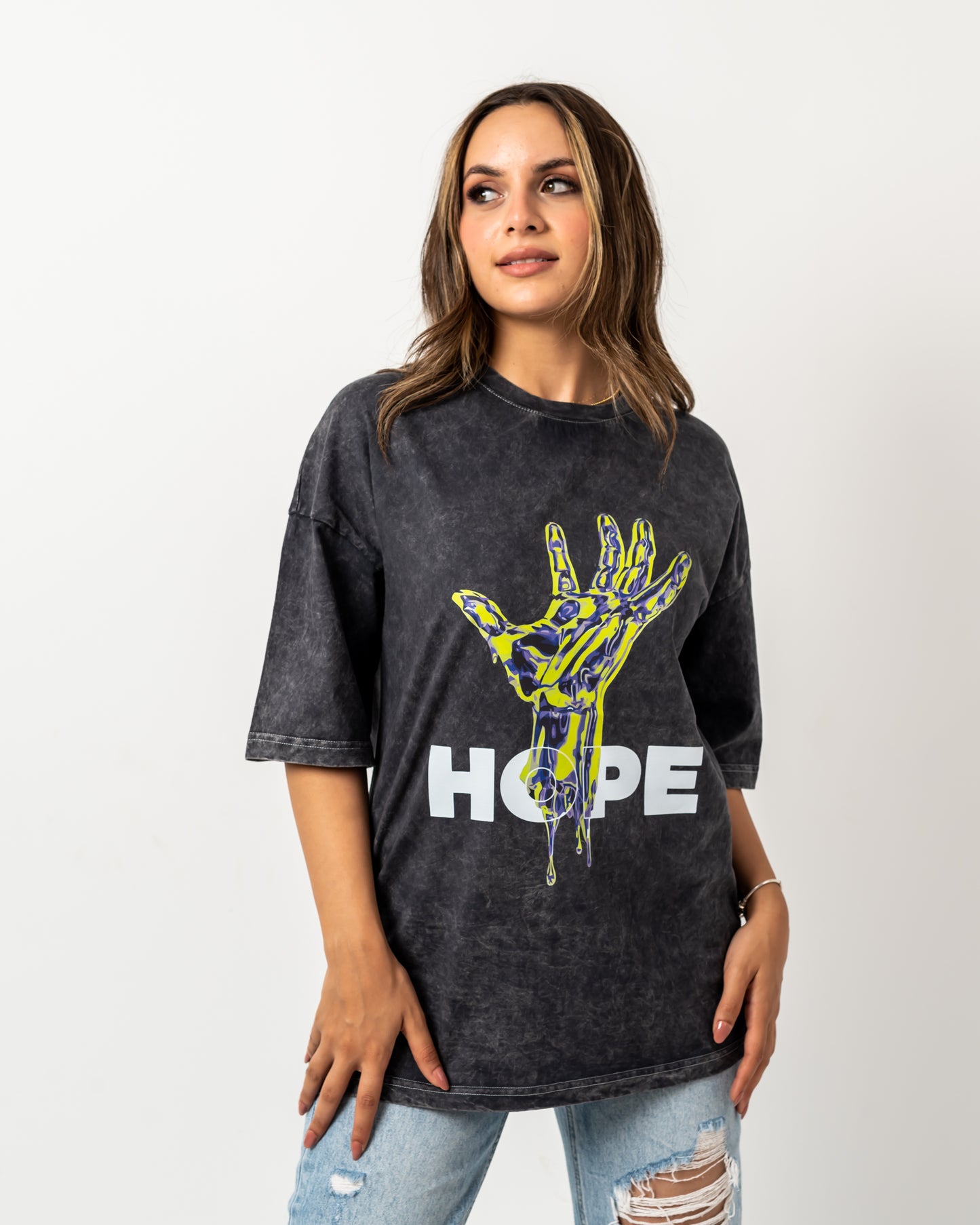 Hope washed t-shirt