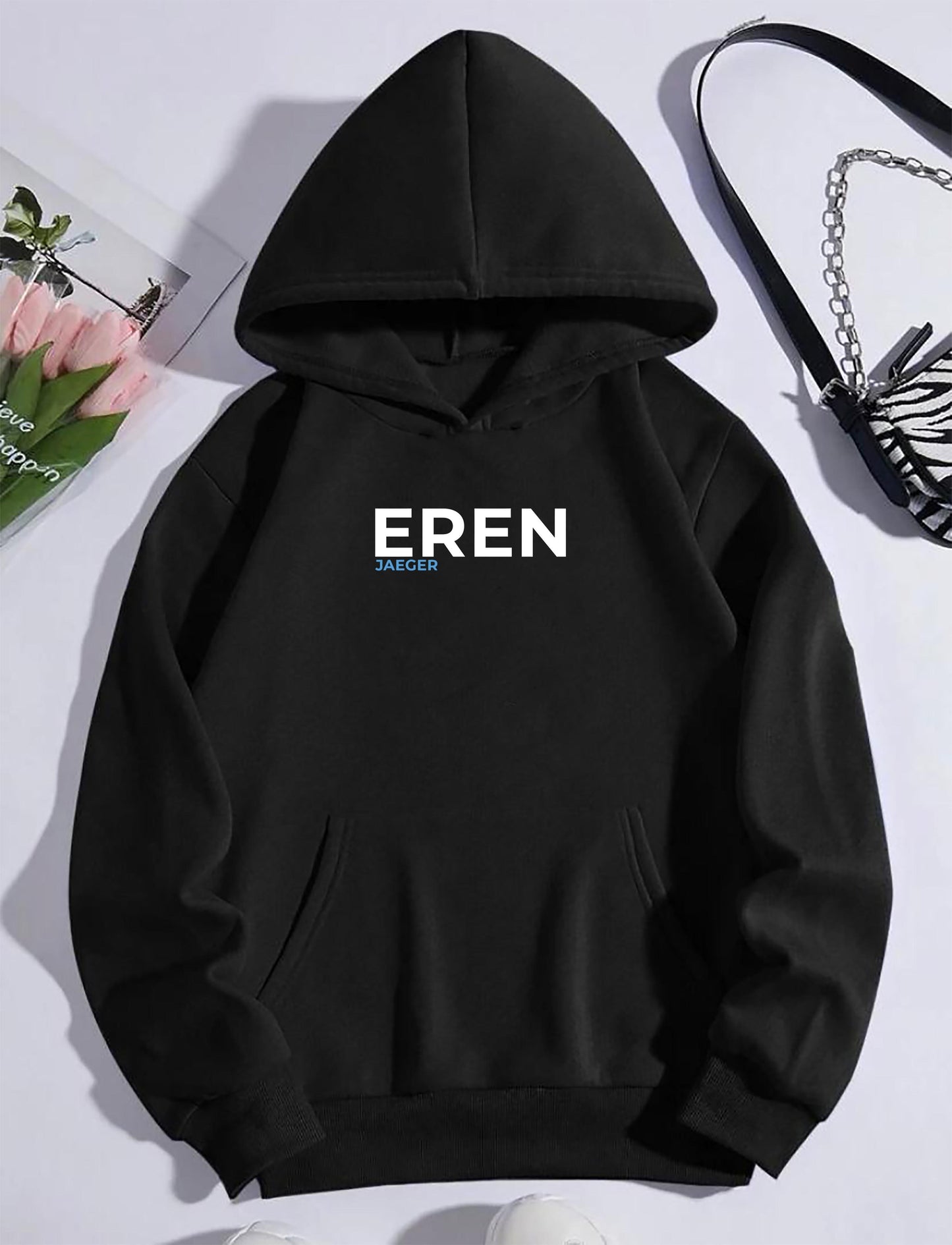 Eren black hoodie