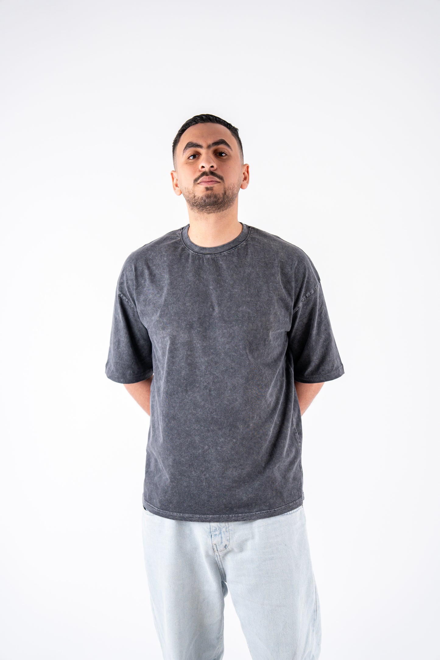 washed basic t-shirt