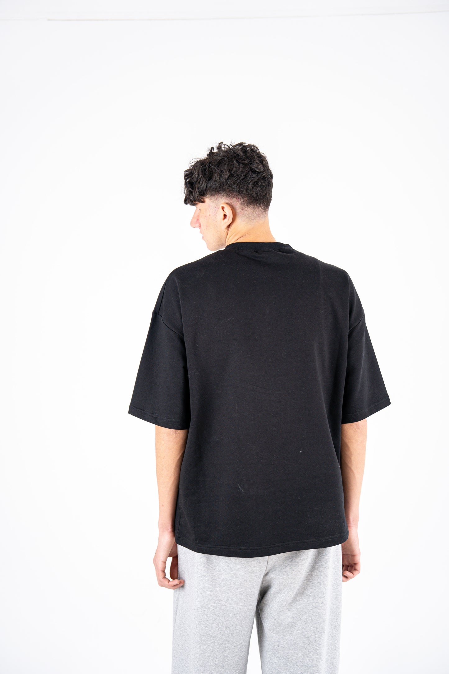 alien pov black t-shirt