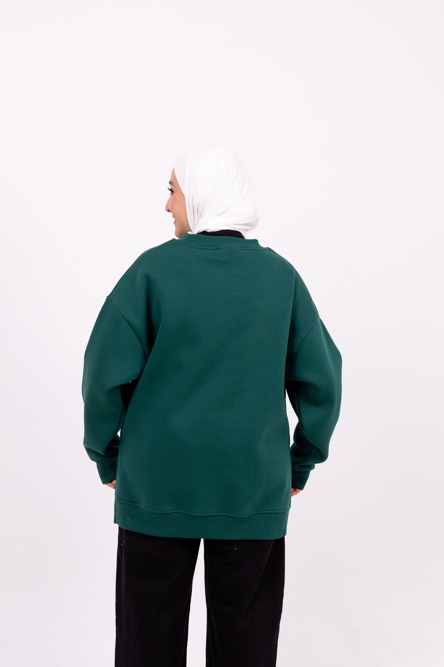 Go far olive comfy-go sweatshirt