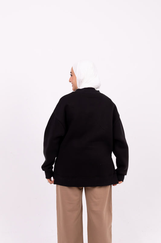 Only you black comfy-go sweatshirt