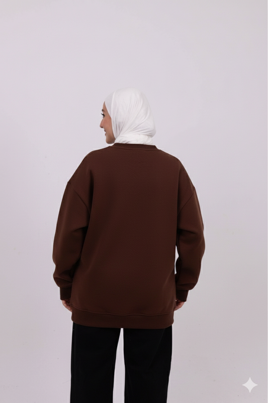 brown comfy-go sweatshirt