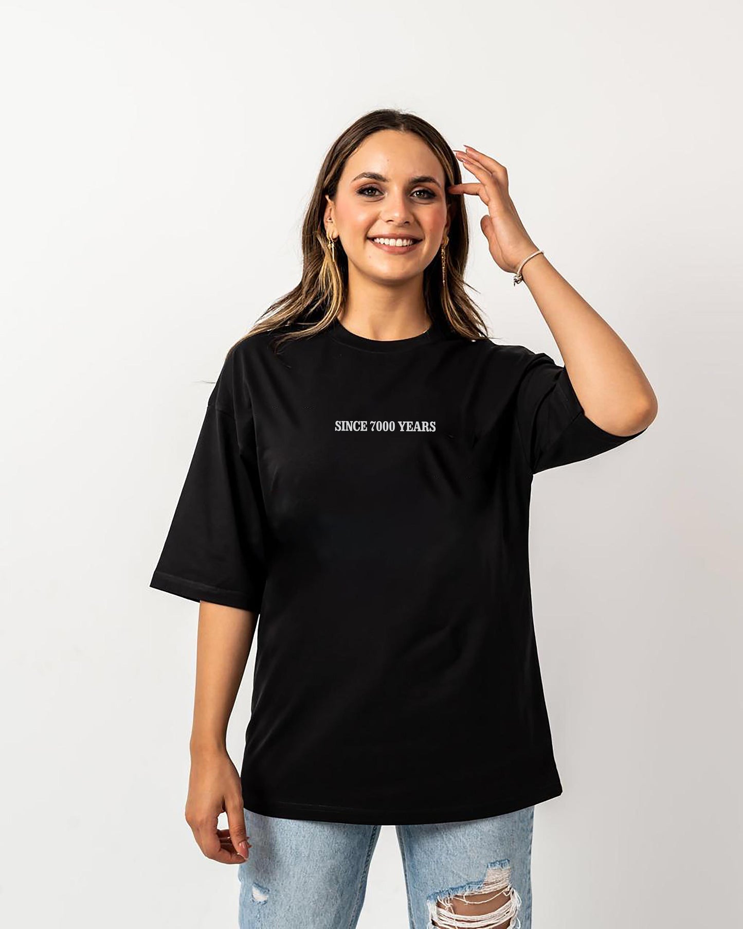 egypt 7000 years black t-shirt