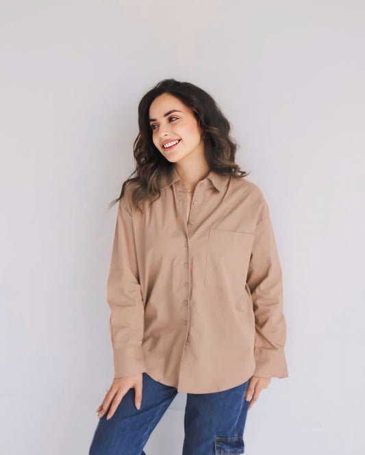 BEIGE oVersize chimese
