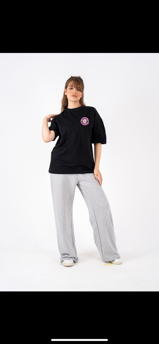 Keep pushing forward black t-shirt