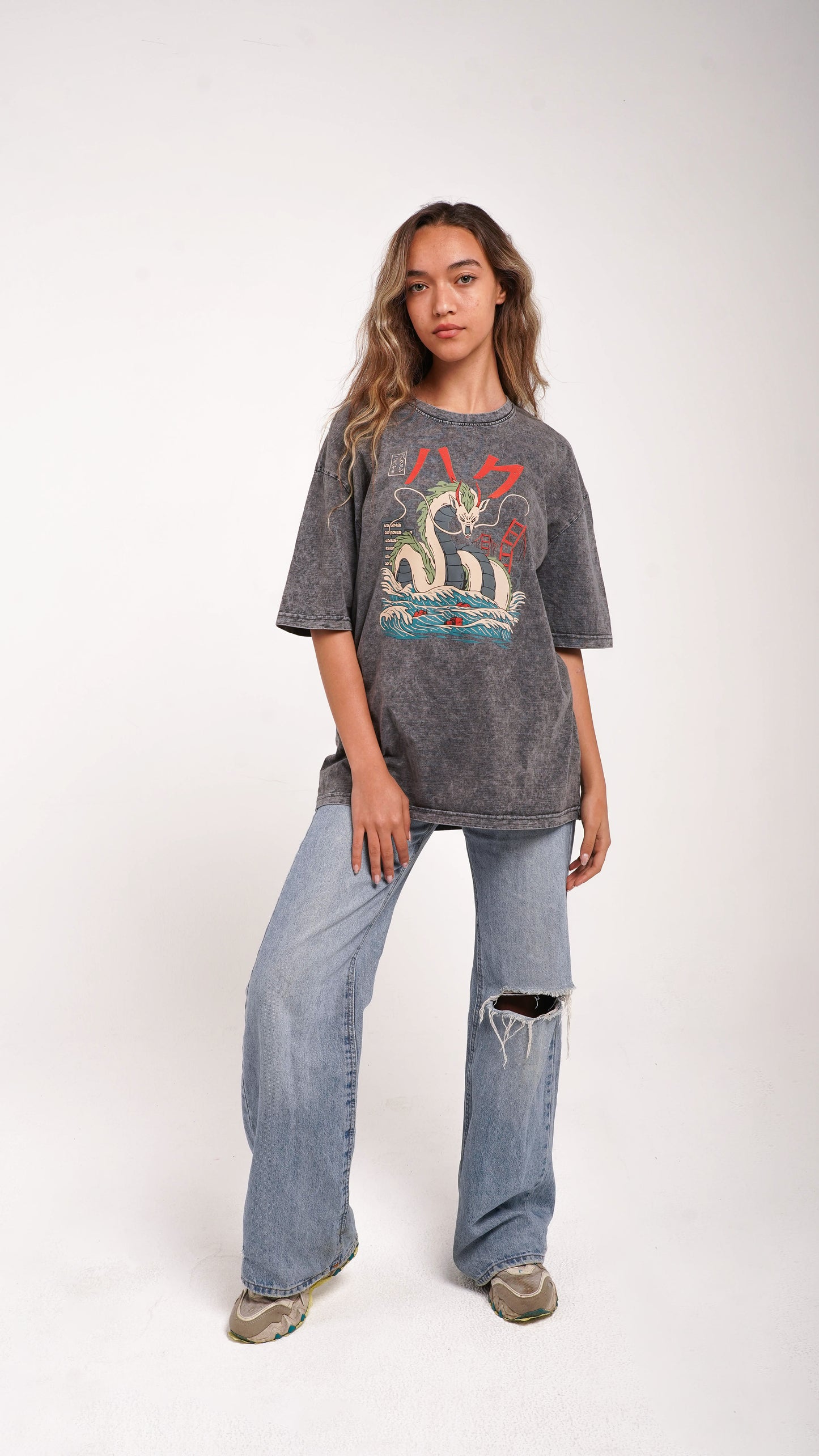 Dragon washed t-shirt