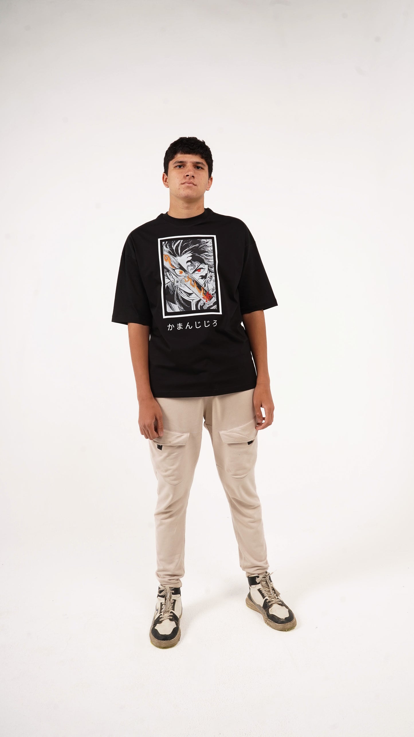 Demon slayer black t-shirt