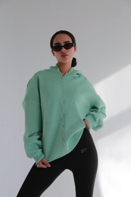 Geen zip up hoodie