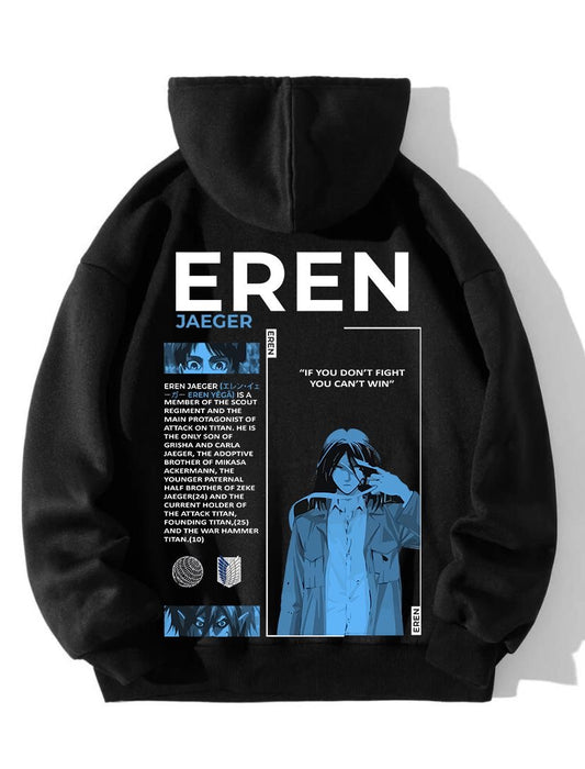 Eren black hoodie