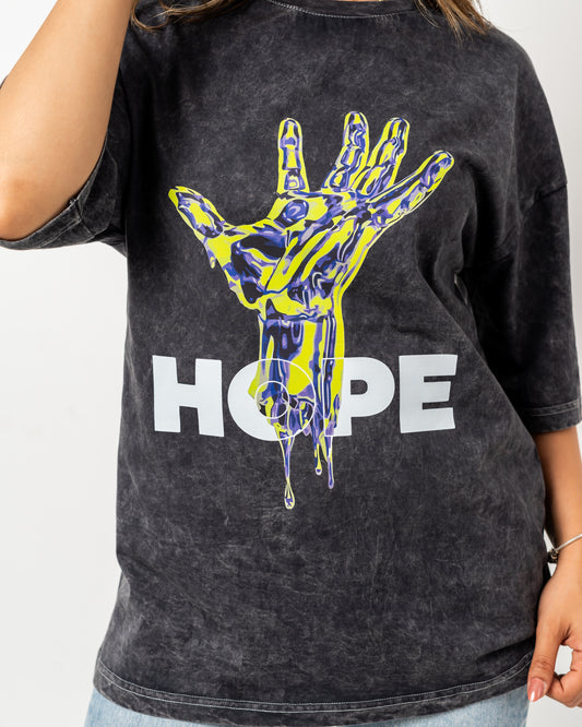 Hope washed t-shirt