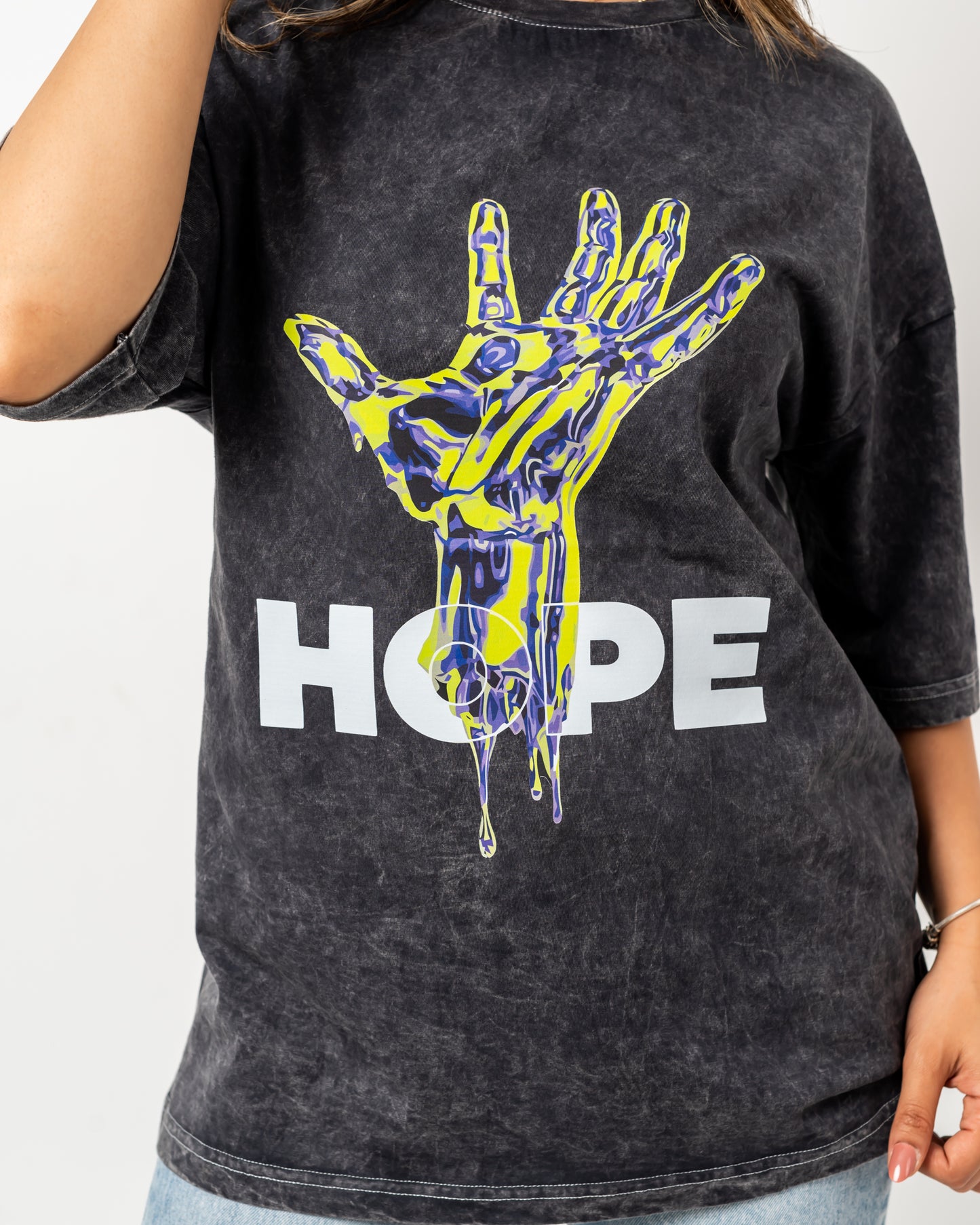 Hope washed t-shirt