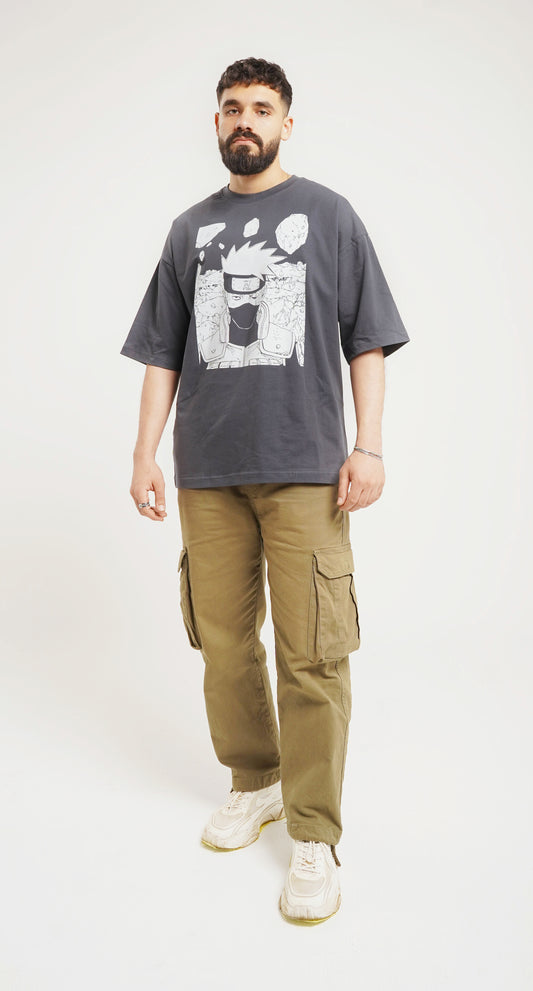 Kakashi grey t-shirt