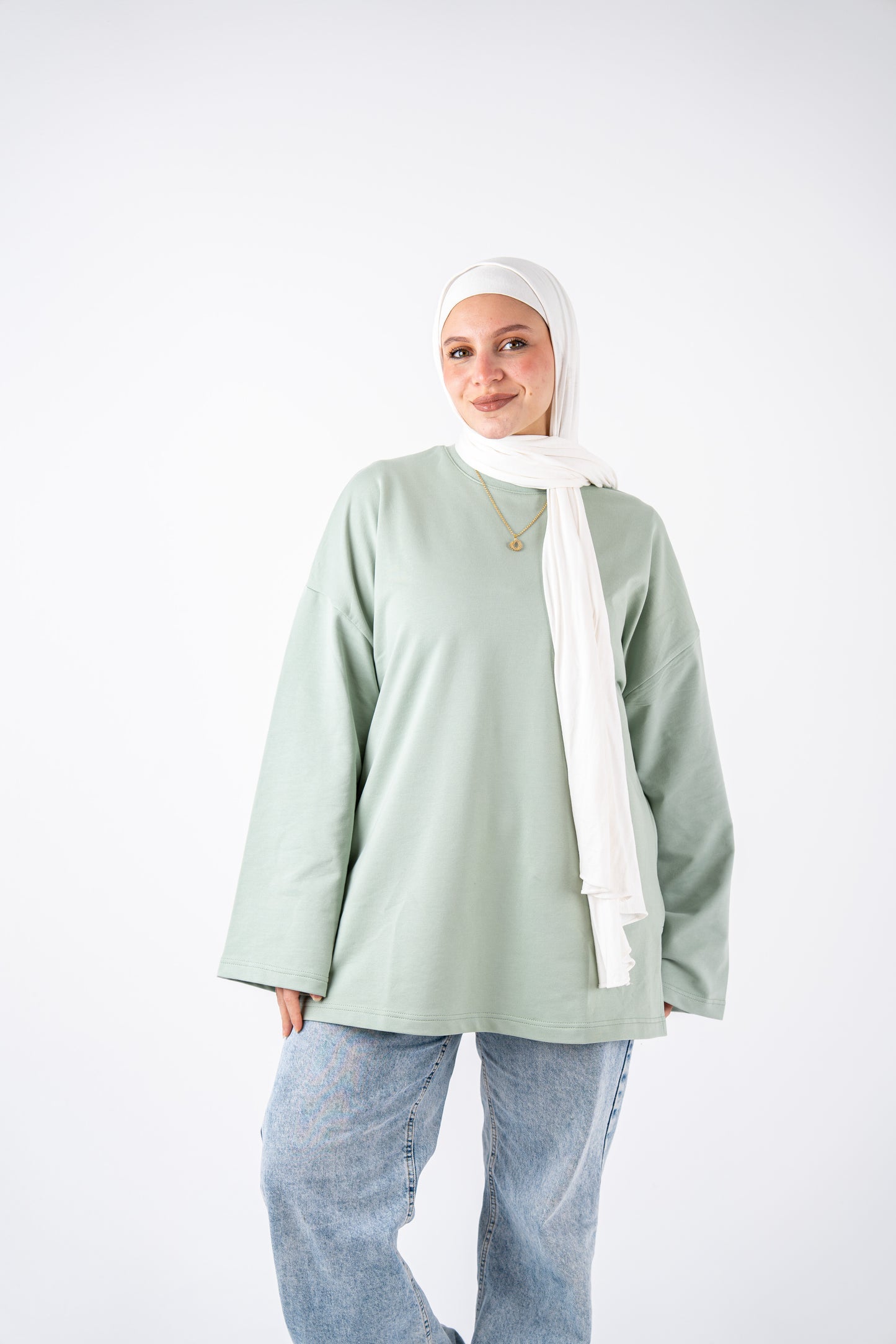 mint basic widesleeves t-shirt