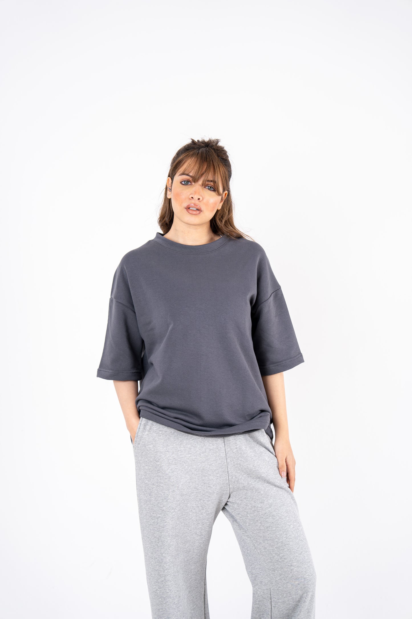grey basic t-shirt