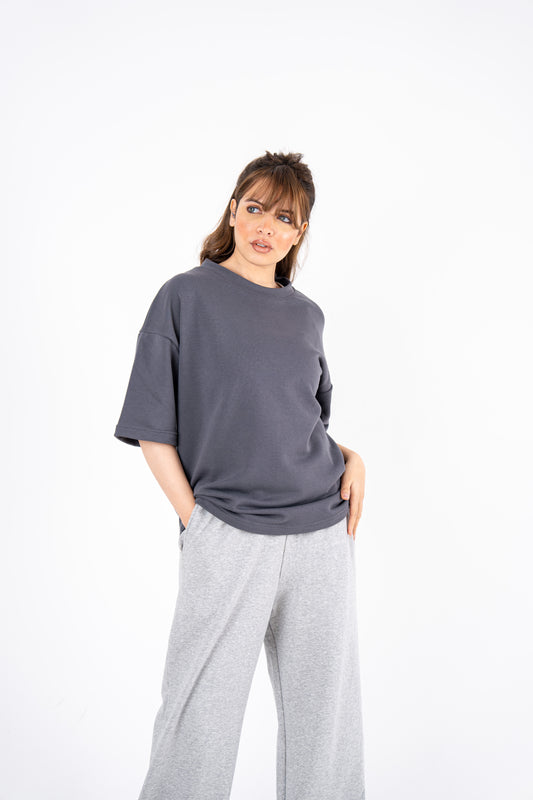 grey basic t-shirt