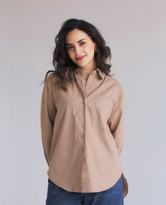 BEIGE oVersize chimese