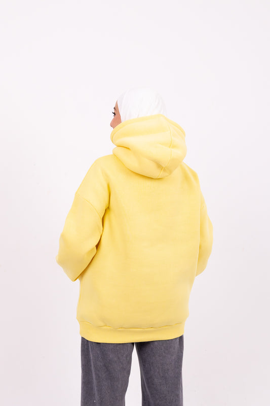 Life goes on yellow hoodie