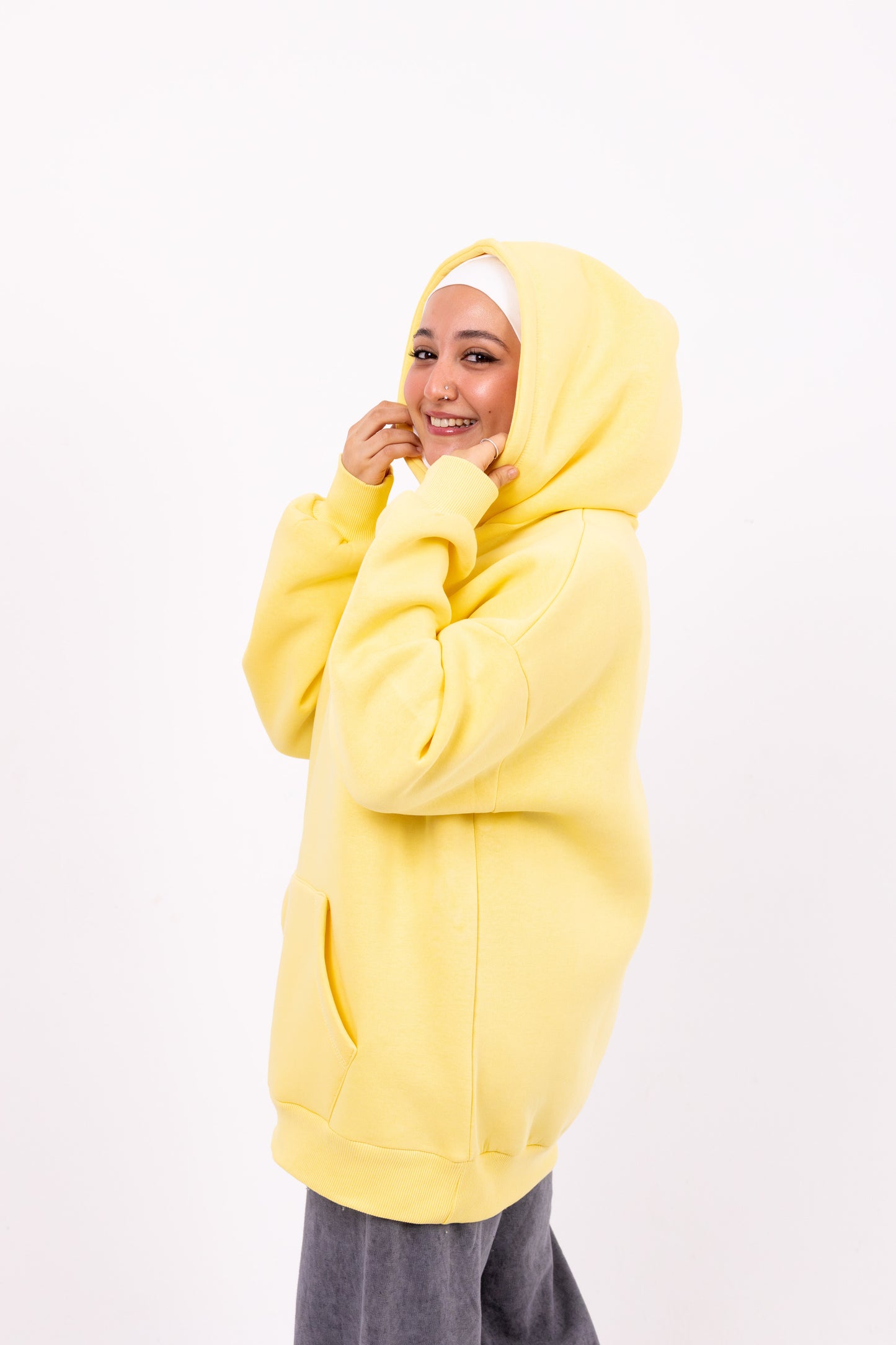 Life goes on yellow hoodie