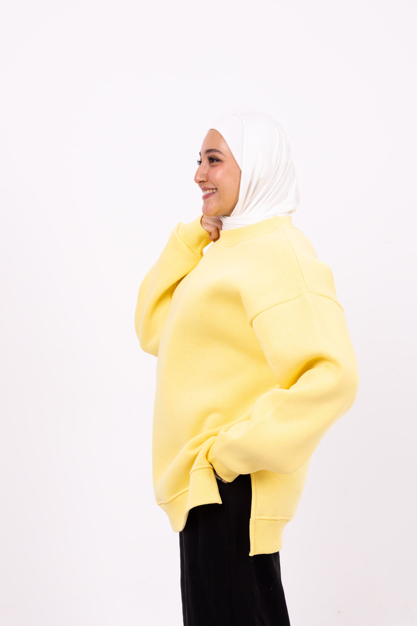 Yellow comfy-go sweatshirt