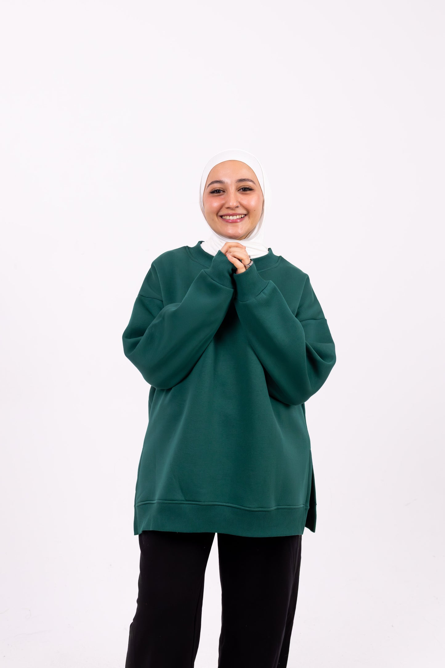 Olive comfy-go sweatshirt