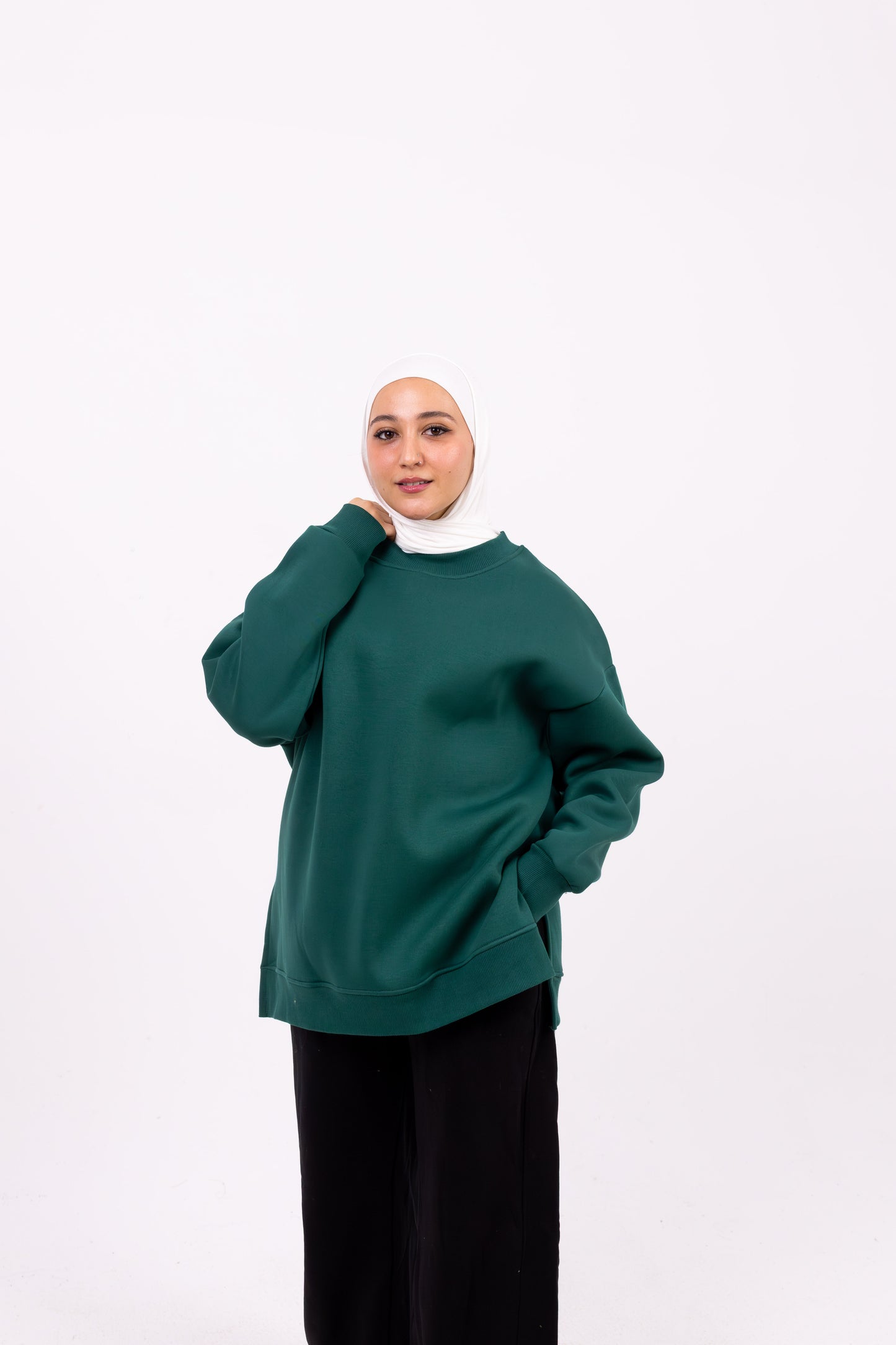 Olive comfy-go sweatshirt