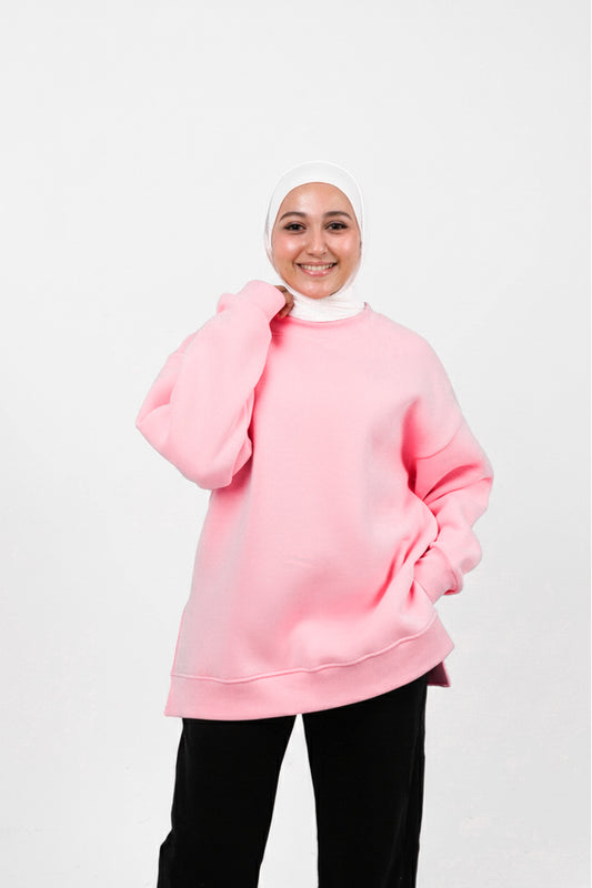 pink comfy-go sweatshirt