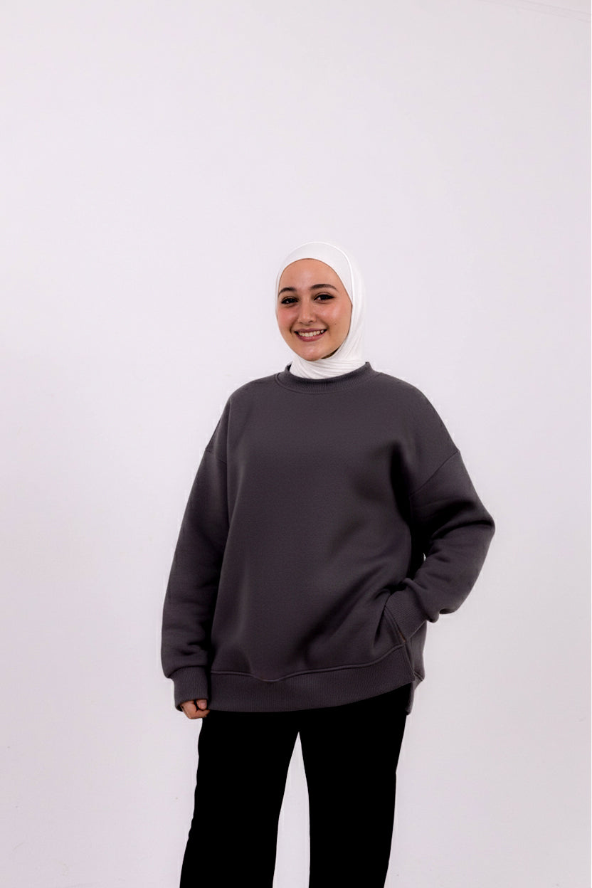 grey comfy-go sweatshirt