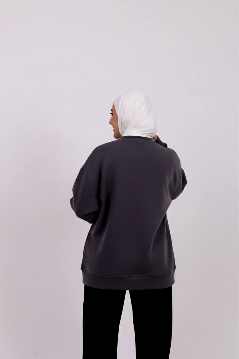 grey comfy-go sweatshirt