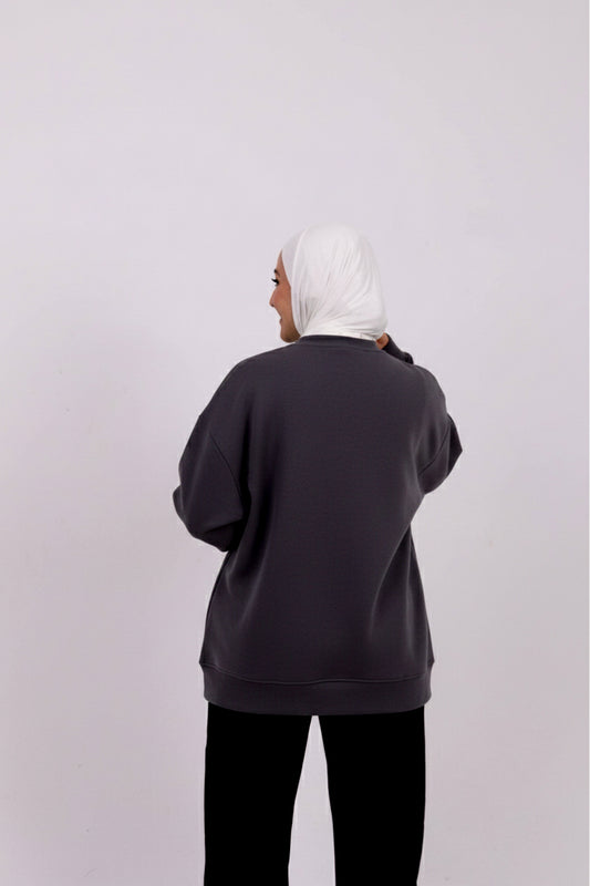 grey comfy-go sweatshirt