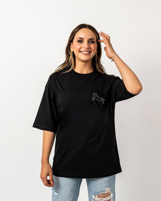 الخيل والليل والبيداء تعرفني black t-shirt