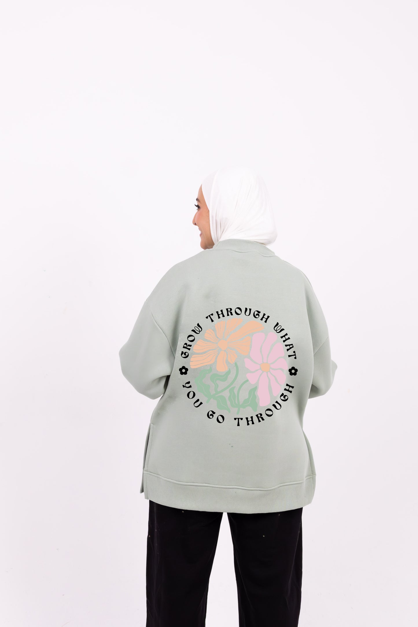 Go through mint comfy-go sweatshirt