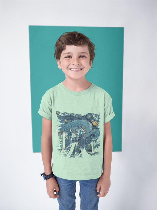 rick and morty mint kids t-shirt
