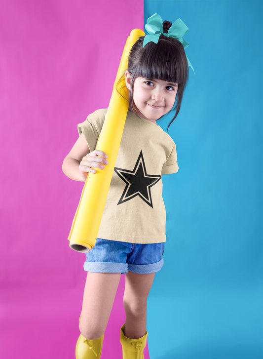 superstar beige kids t-shirt