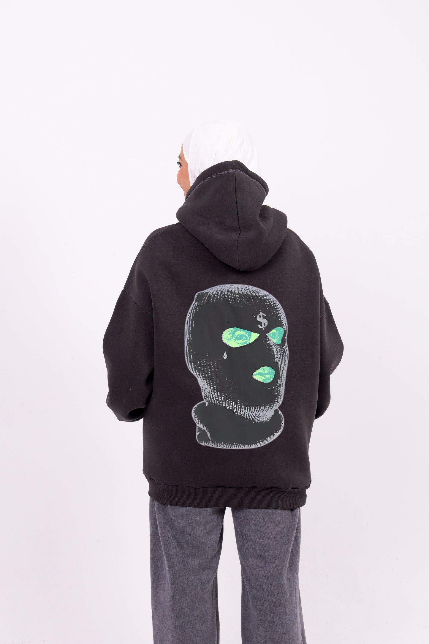 Gangster grey hoodie